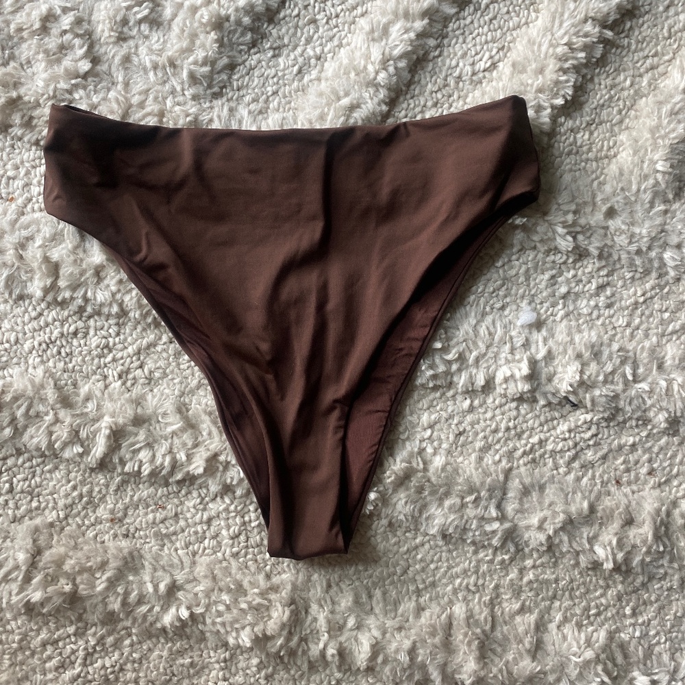 LIKE NEW SKIMS HIGH WAIST BIKINI BOTTOMS